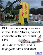 After investing five years and nearly $9 billion, DHL is shutting-down in the United States, eliminating 9,500 jobs and thousands more at the company's partner, ABX Air.